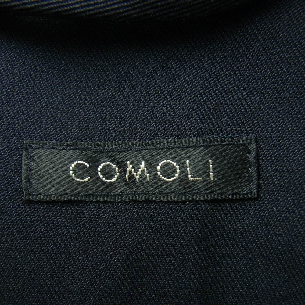 COMOLI コモリ 21AW U03-01011 ウールギャバ オールインワン ダークネイビー系 3【中古】