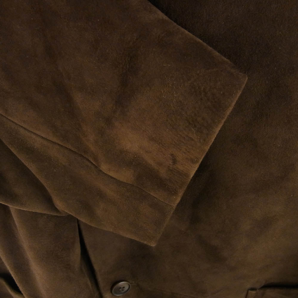 COMOLI コモリ 24AW A03-01016 スエード レザー 2B テーラード