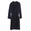 COMOLI コモリ 24AW A03-04007 CASHMERE ROBE COAT カシミヤ 100% ローブ コート ブラック系 1【中古】