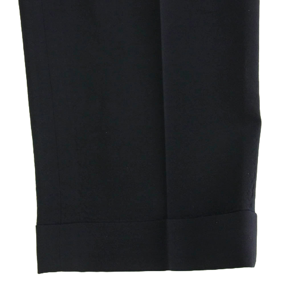 COMOLI コモリ 22SS V01-03003 WOOL 2TUCK PANTS ウール 2タック パンツ ネイビー系 2【中古】