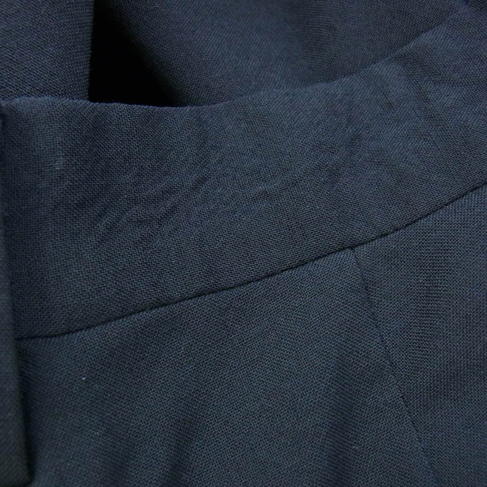 COMOLI コモリ 22SS V01-03003 WOOL 2TUCK PANTS ウール 2タック パンツ ネイビー系 2【中古】