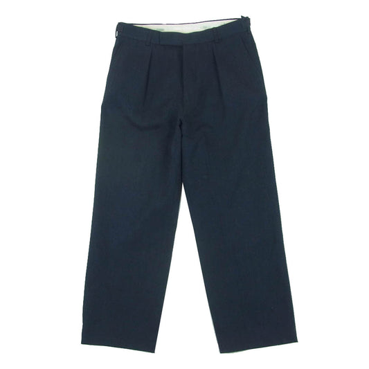 A.PRESSE アプレッセ 23AW 23AAP-04-19M British Military Dress Trousers ブリティッシュ ミリタリー ドレス トラウザー パンツ ダークネイビー系 3【中古】