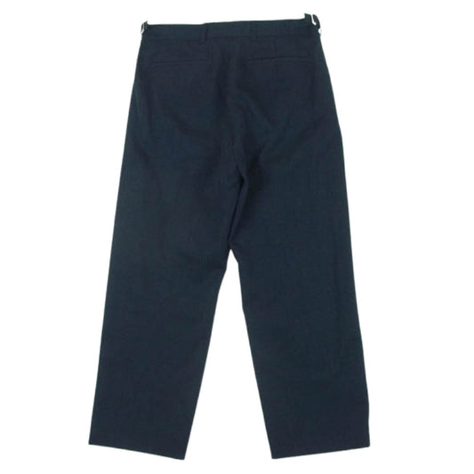 A.PRESSE アプレッセ 23AW 23AAP-04-19M British Military Dress Trousers ブリティッシュ ミリタリー ドレス トラウザー パンツ ダークネイビー系 3【中古】