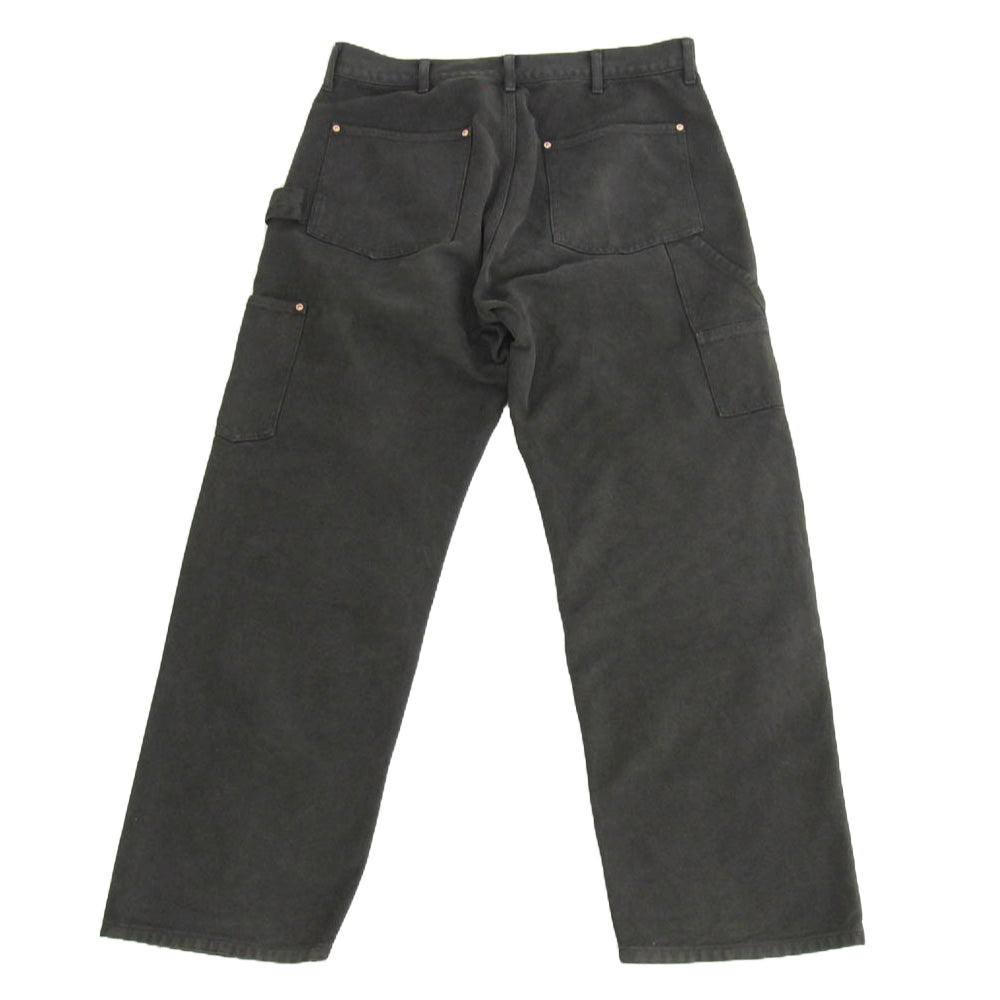 COMOLI コモリ 24SS Z01-03004 コットン ダック ペインター パンツ チャコール系 2【中古】