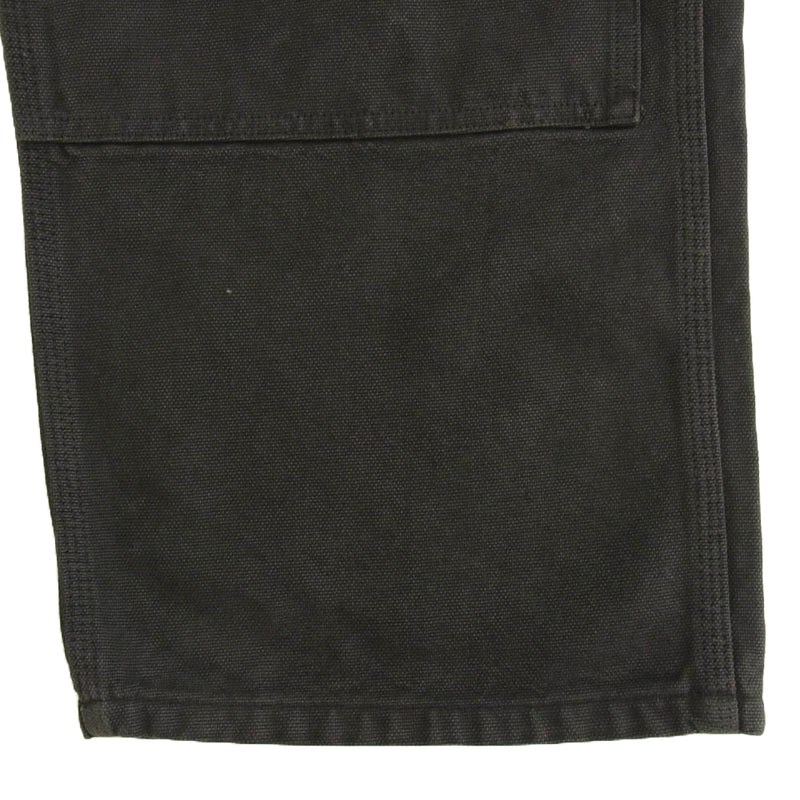 24SS COMOLI コモリ コットンダック ぺインターパンツ ブラック 4