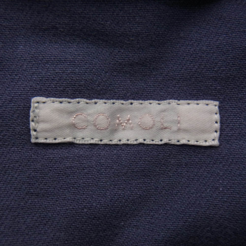 COMOLI コモリ 24SS Z01-01014 コットン ドリル オールインワン パープル系 3【中古】