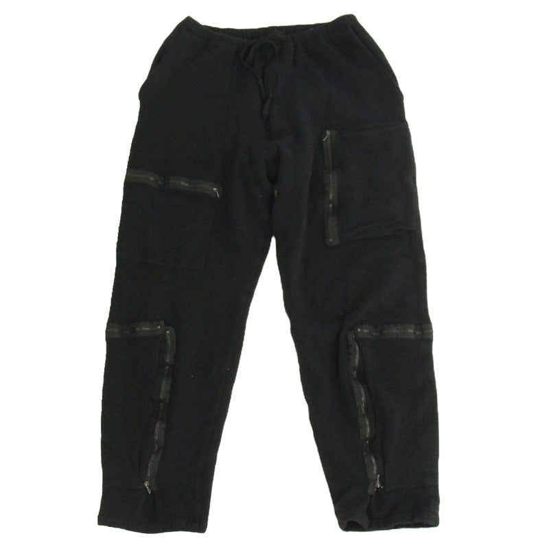 COMOLI コモリ 24AW A03-03015 SHRINKED WOOL PARACHUTE PANTS 縮絨 シュクジュウ ウール パラシュート パンツ ブラック系 3【中古】