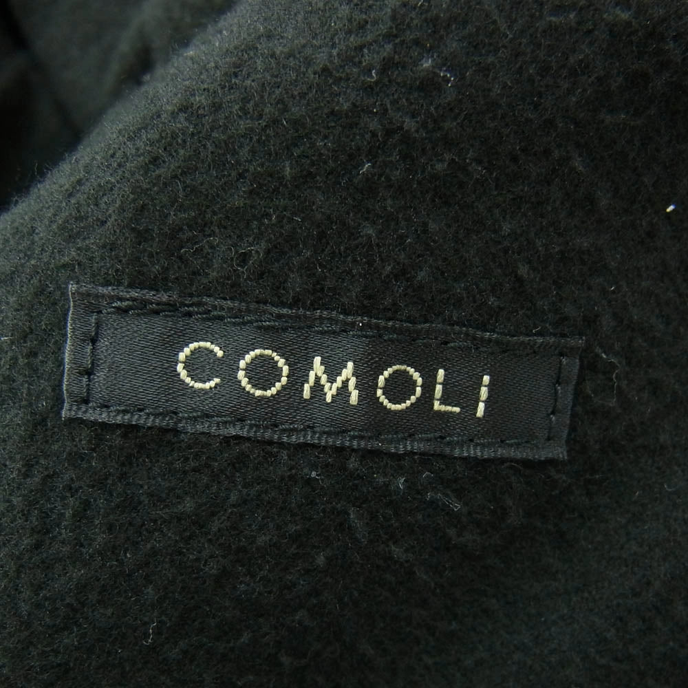 COMOLI コモリ 24AW A03-01027 デニム レザー ワークジャケット ブラック系 3【中古】