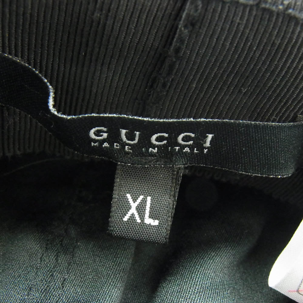 GUCCI グッチ 102668.XM037 国内正規品 GGキャンバス キャスケット 帽子 ダークブラウン系 XL【中古】