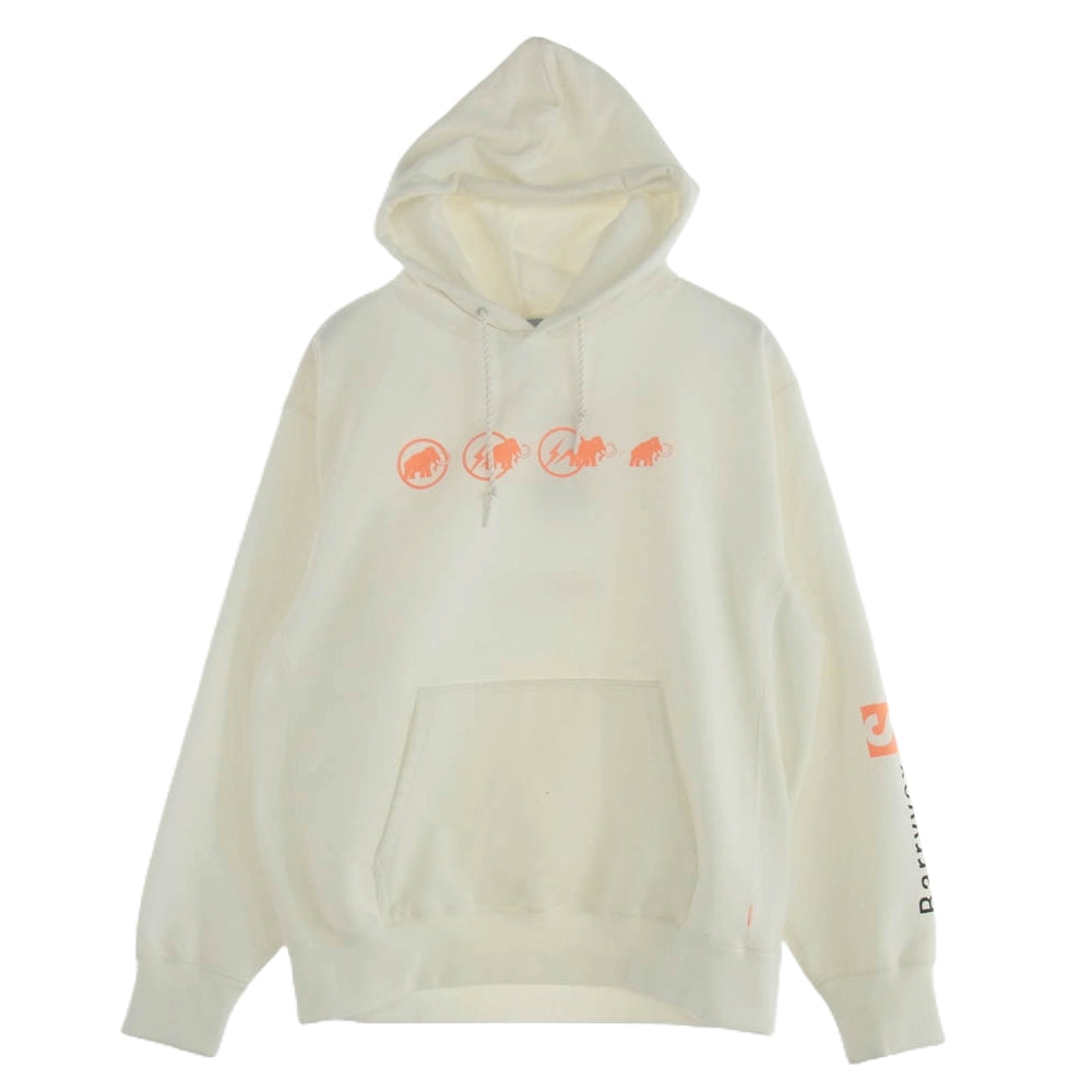 FRAGMENT DESIGN フラグメントデザイン 1014-05990 MAMMUT マムート Barryvox ML Hoody ホワイト系 XL 2XL(JAPAN)【中古】
