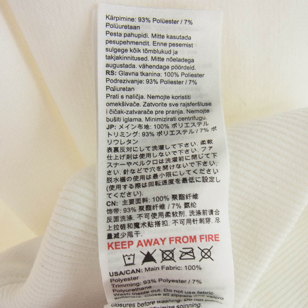 FRAGMENT DESIGN フラグメントデザイン 1014-05990 MAMMUT マムート Barryvox ML Hoody ホワイト系 XL 2XL(JAPAN)【中古】