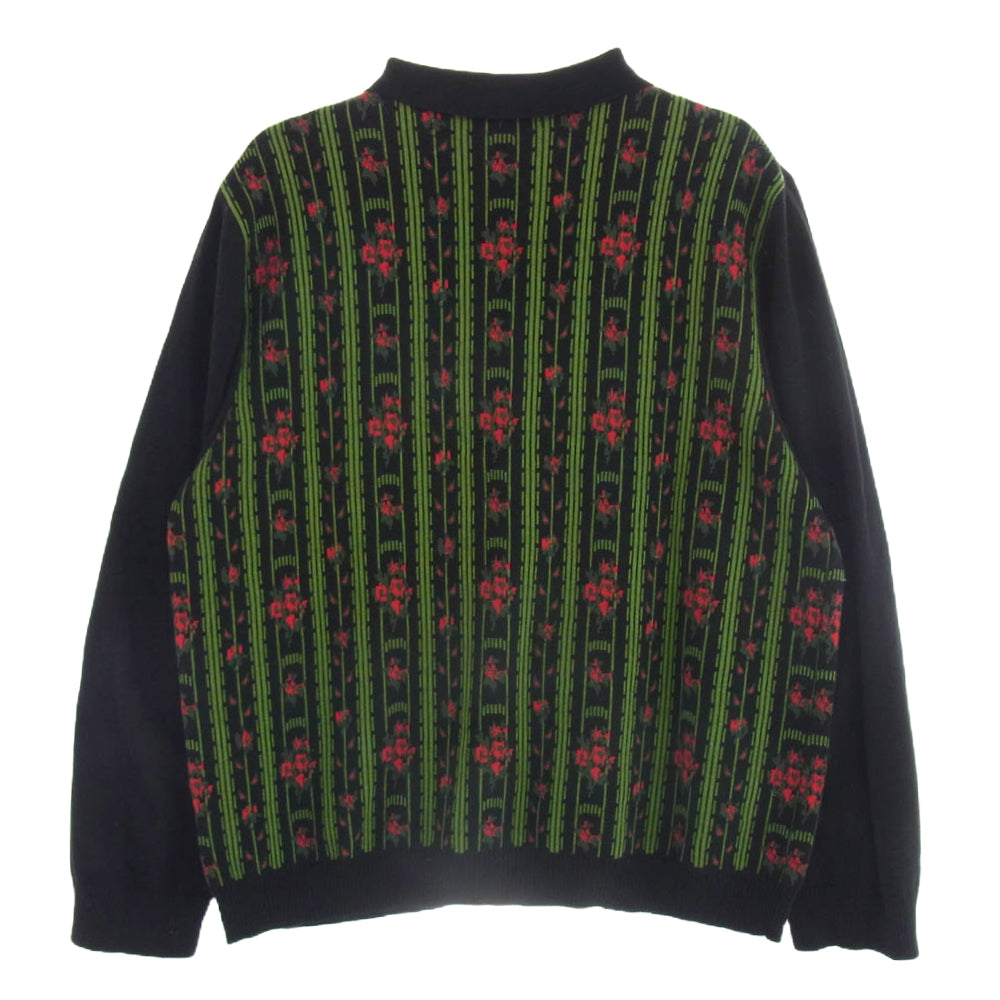 ティー 22SS TTT-2022SS-KT02 Flower Jacquard Knit Cardigan フラワー ジャガード ニット カーディガン マルチカラー系 L【中古】