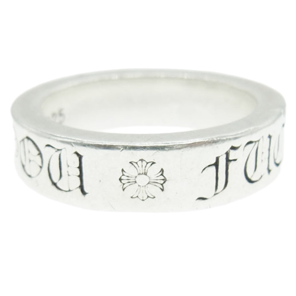 CHROME HEARTS クロムハーツ（原本無） 6mm SPACER FUCKYOU 6mm スペーサー ファックユー シルバー リング シルバー系 ＃19号【中古】