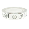 CHROME HEARTS クロムハーツ（原本無） 6mm SPACER FUCKYOU 6mm スペーサー ファックユー シルバー リング シルバー系 ＃19号【中古】