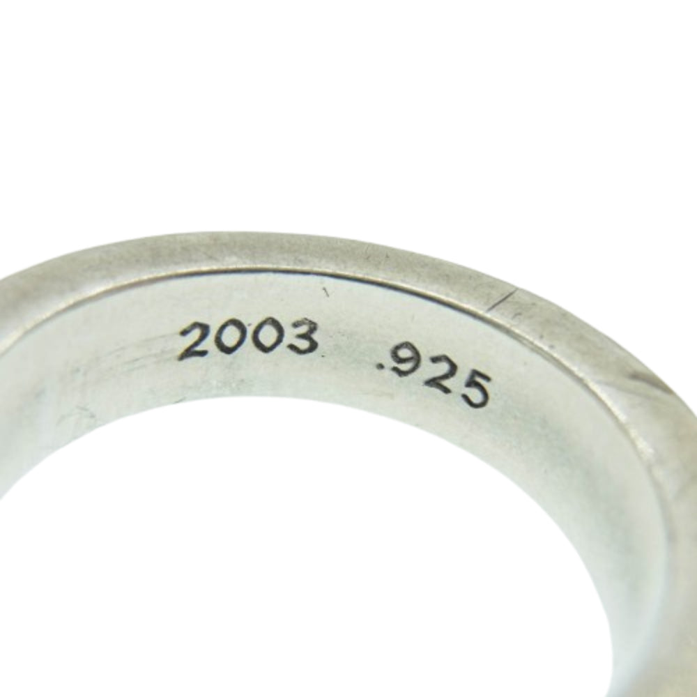 CHROME HEARTS クロムハーツ（原本無） 6mm SPACER FUCKYOU 6mm スペーサー ファックユー シルバー リング シルバー系 ＃19号【中古】