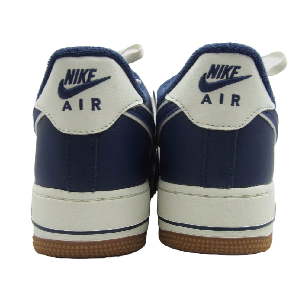 NIKE ナイキ DQ7659-101 Air Force 1 Low College Pack エアフォース1 ロー カレッジパック スニーカー ホワイト系 ネイビー系 26.5cm【美品】【中古】