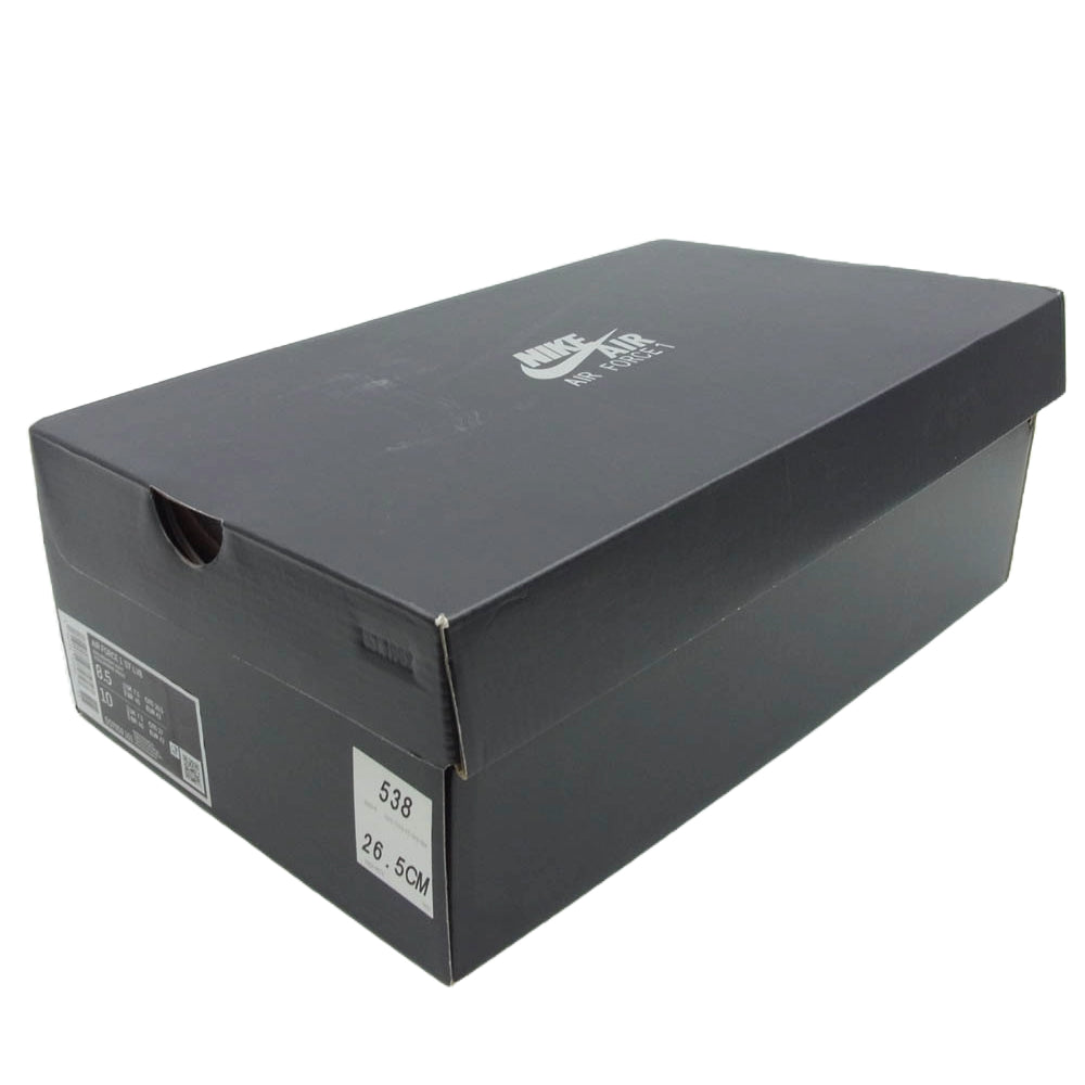 NIKE ナイキ DQ7659-101 Air Force 1 Low College Pack エアフォース1 ロー カレッジパック スニーカー ホワイト系 ネイビー系 26.5cm【美品】【中古】