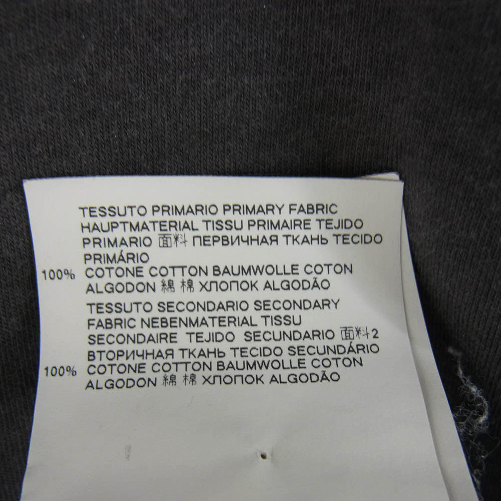MAISON MARGIELA メゾンマルジェラ 20SS S30GC0704 S20079 10ライン ガーメントダイ オーバーサイズ クルーネック 半袖 Tシャツ グレー系 48【中古】
