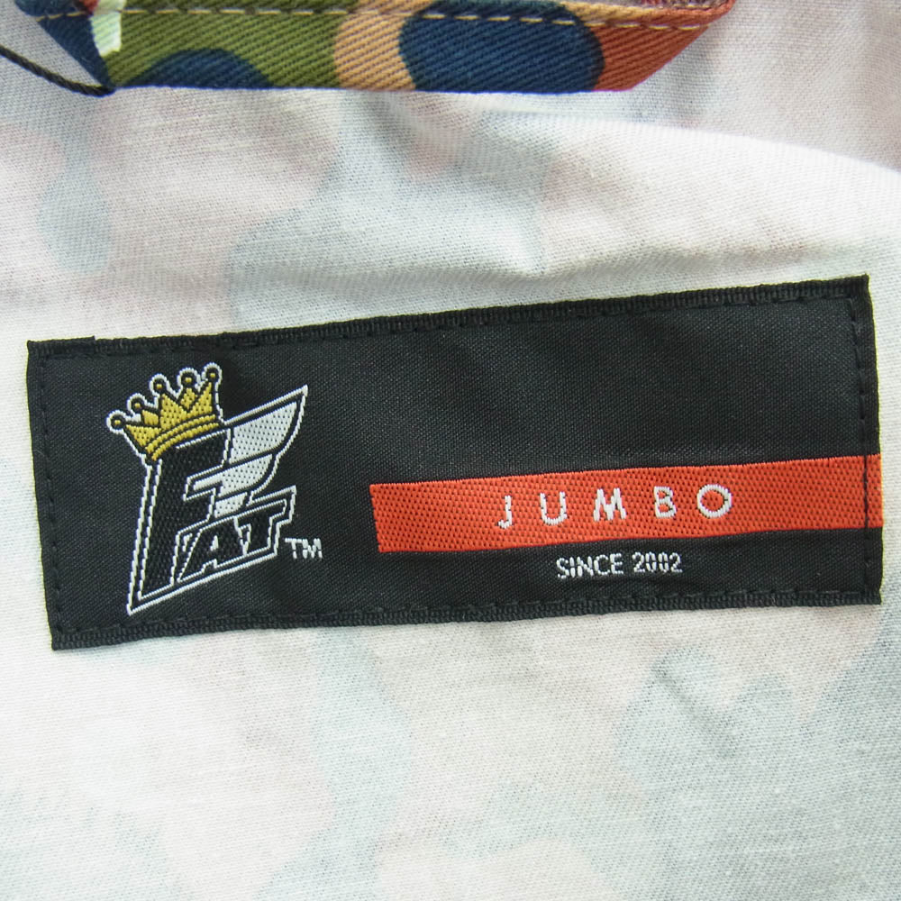 FAT エフエーティー F32010-SH09-AB JUMBO ジャンボ カモフラ コーチ ジャケット マルチカラー系 ブラウン系 JUMBO【新古品】【未使用】【中古】