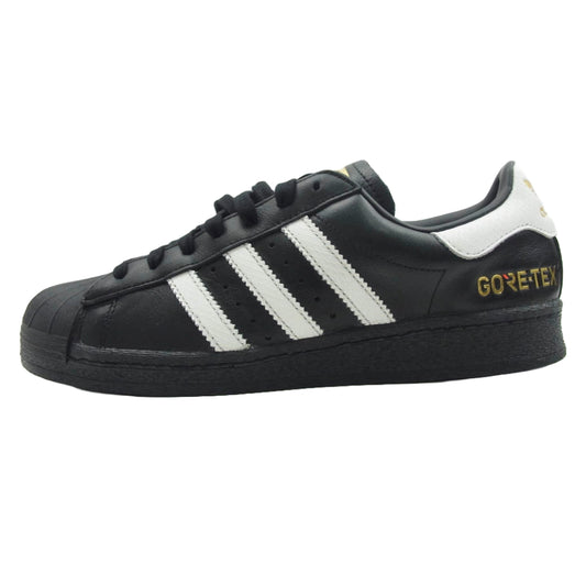 adidas アディダス ID3265 atmos Exclusive Originals Superstar 82 GORE-TEX アトモス別注 スーパースター 82 ゴアテックス スニーカー ブラック系 27cm【極上美品】【中古】