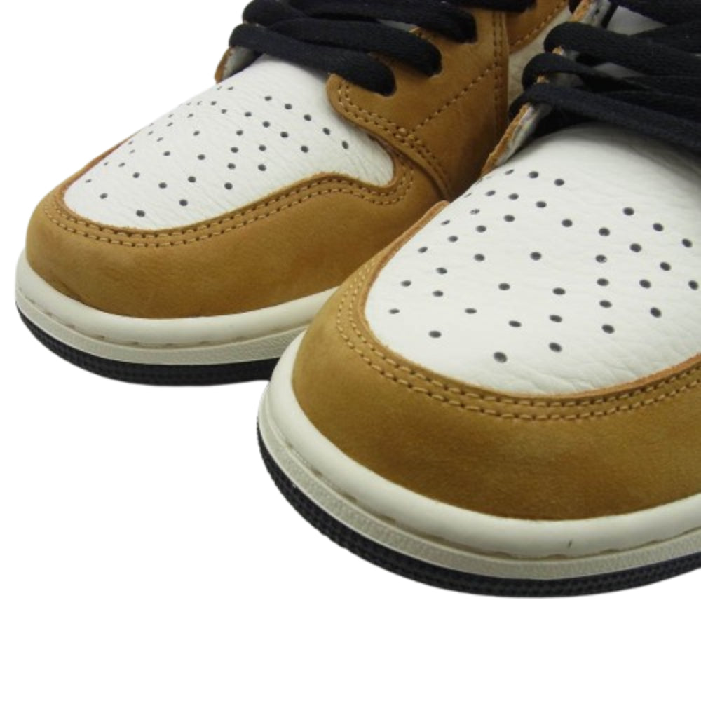 NIKE ナイキ CZ0790-107 Air Jordan 1 Low OG Rookie of the Year エアジョーダン1 ロー OG ルーキー オブ ザ イヤー スニーカー ホワイト系 ライトブラウン系 27cm【新古品】【未使用】【中古】