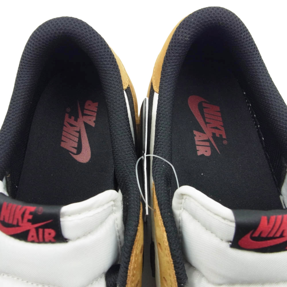 NIKE ナイキ CZ0790-107 Air Jordan 1 Low OG Rookie of the Year エアジョーダン1 ロー OG ルーキー オブ ザ イヤー スニーカー ホワイト系 ライトブラウン系 27cm【新古品】【未使用】【中古】