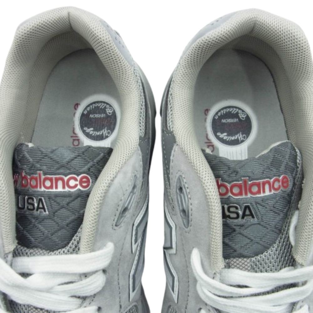 NEW BALANCE ニューバランス M990GY3 USA製 M990GY3 スニーカー グレー系 26.5cm【新古品】【未使用】【中古】