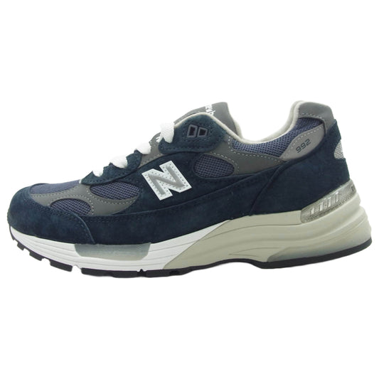 NEW BALANCE ニューバランス U992NY USA製 U992NY スニーカー ネイビー系 26.5cm【美品】【中古】