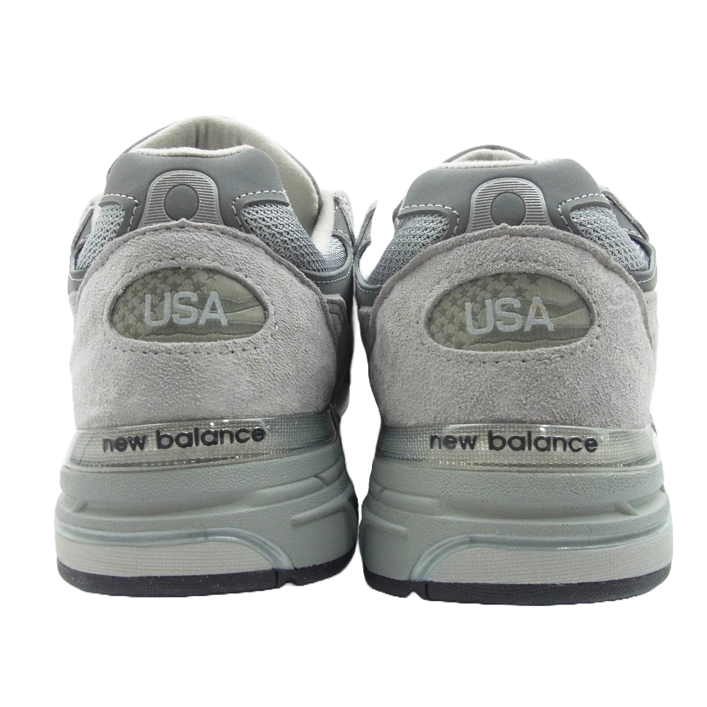 NEW BALANCE ニューバランス MR993GL USA製 MR993GL スニーカー グレー系 27cm【新古品】【未使用】【中古】