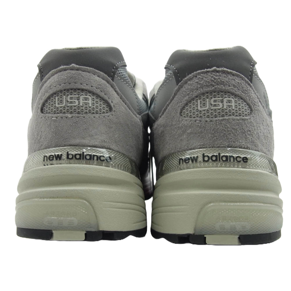 NEW BALANCE ニューバランス U992GY USA製 U992GY スニーカー グレー系 26.5cm【新古品】【未使用】【中古】