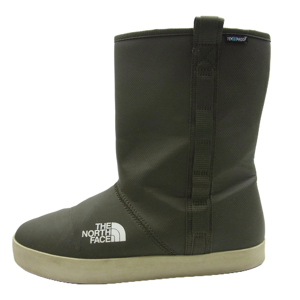 THE NORTH FACE ノースフェイス NF51441 Traverse BC Bootie トラバース ベースキャンプ ブーティ レイン ブーツ カーキ系 25cm【中古】
