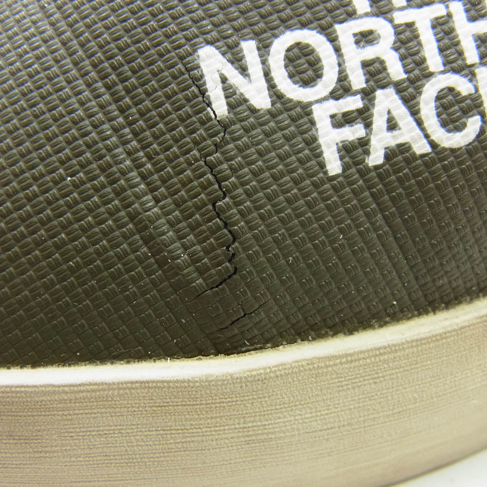 THE NORTH FACE ノースフェイス NF51441 Traverse BC Bootie トラバース ベースキャンプ ブーティ レイン ブーツ カーキ系 25cm【中古】