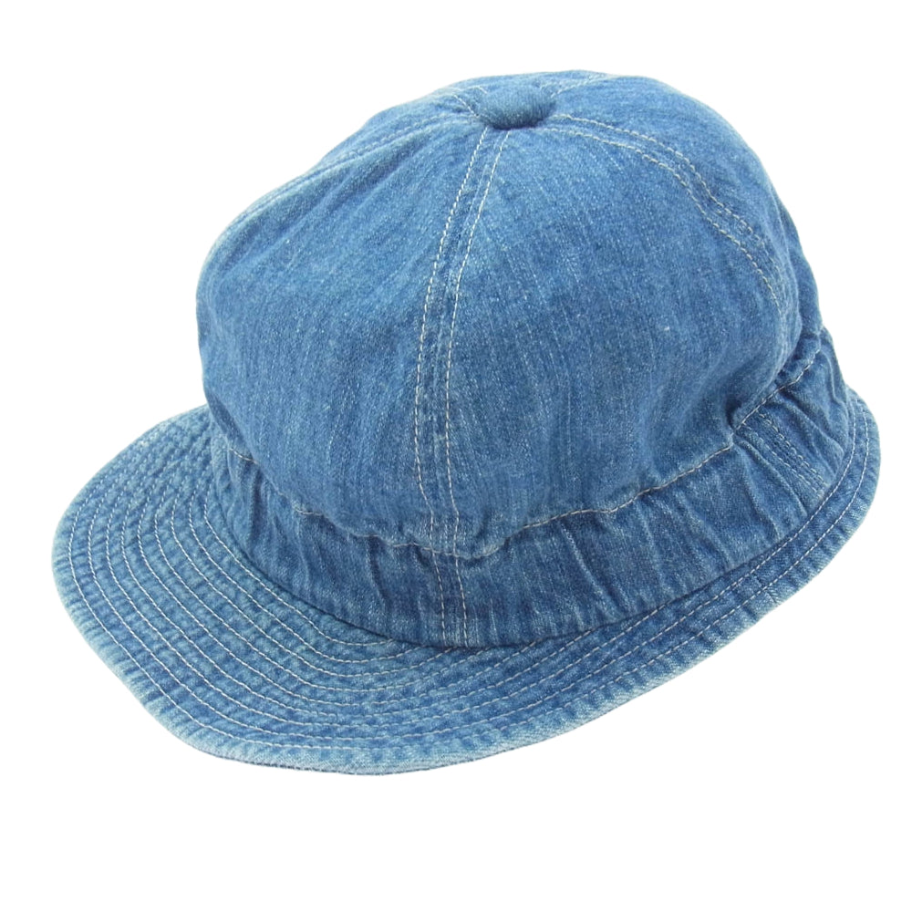 レミーラ OVAL DENIM CAP オーバル デニムキャップ インディゴブルー系【中古】