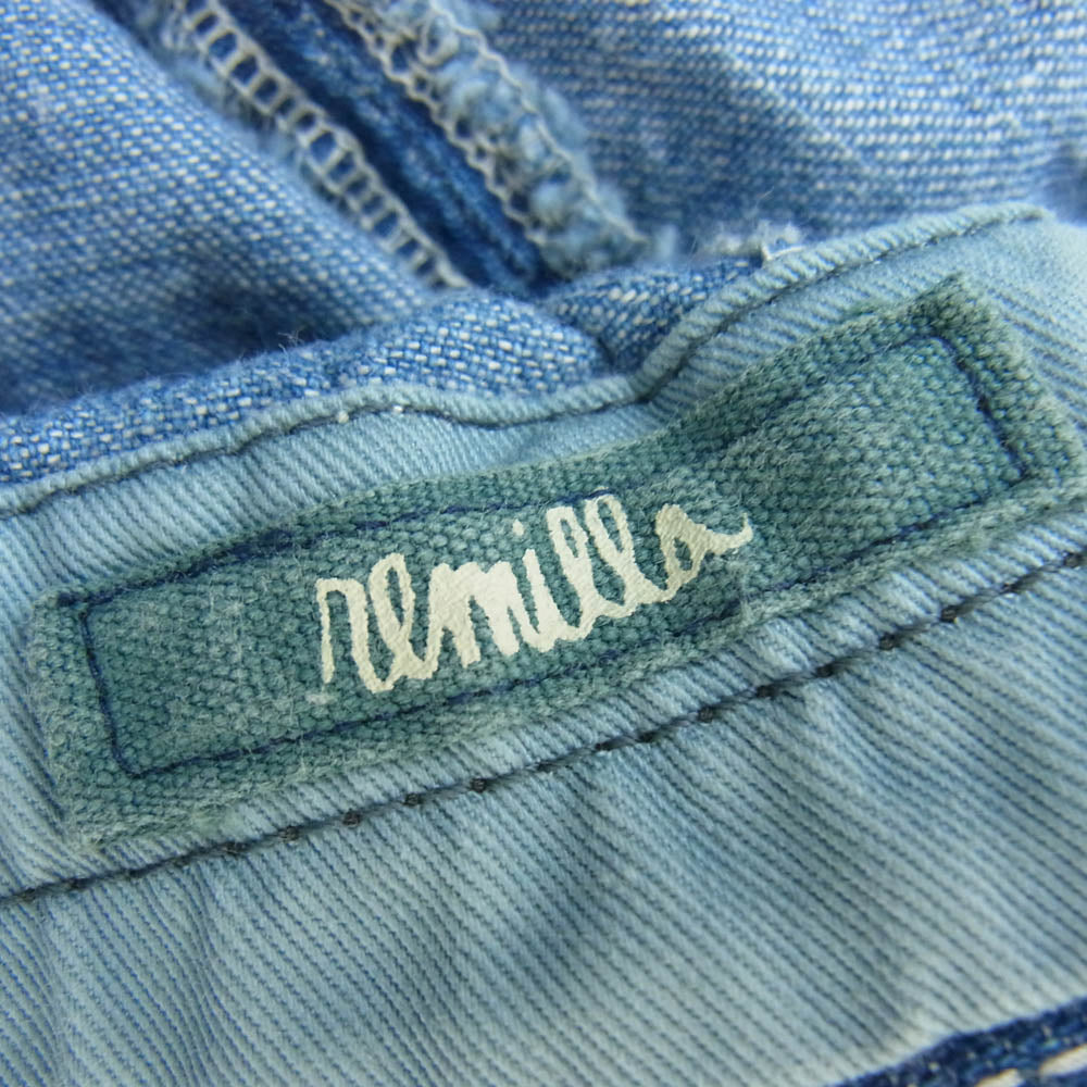 レミーラ OVAL DENIM CAP オーバル デニムキャップ インディゴブルー系【中古】