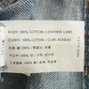CHROME HEARTS クロムハーツ（原本無） × LEVI'S リーバイス VNTG JEAN BLU ORNG TAB レザークロスパッチ付き 517 デニム パンツ ジーンズ インディゴブルー系 34【中古】