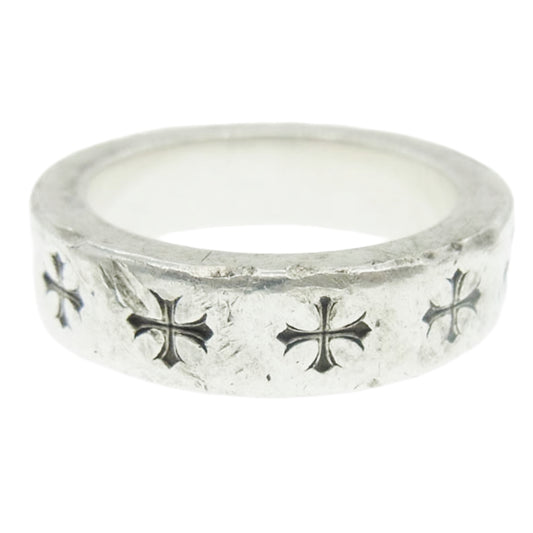 CHROME HEARTS クロムハーツ（原本無） 6mm SPACER FOREVER スペーサー フォーエバー リング シルバー系 17号【中古】