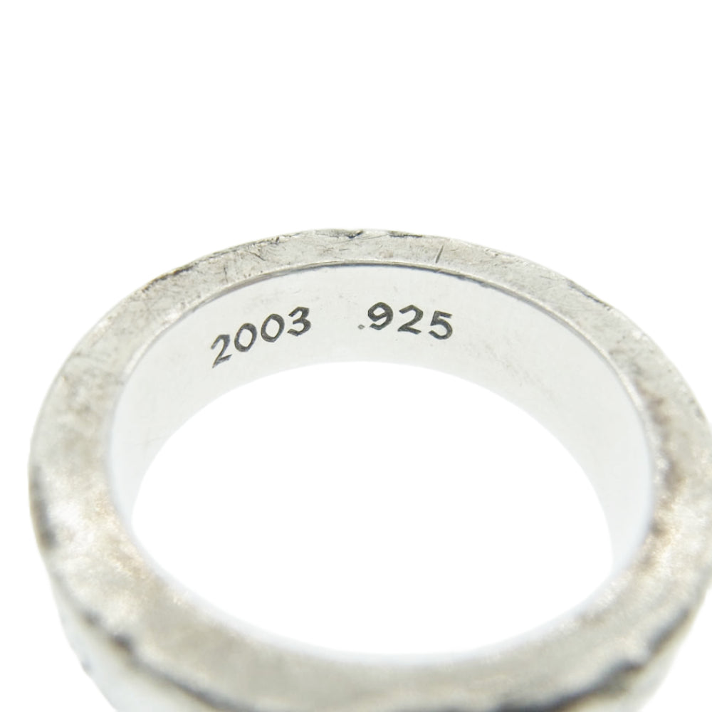 CHROME HEARTS クロムハーツ（原本無） 6mm SPACER FOREVER スペーサー フォーエバー リング シルバー系 17号【中古】