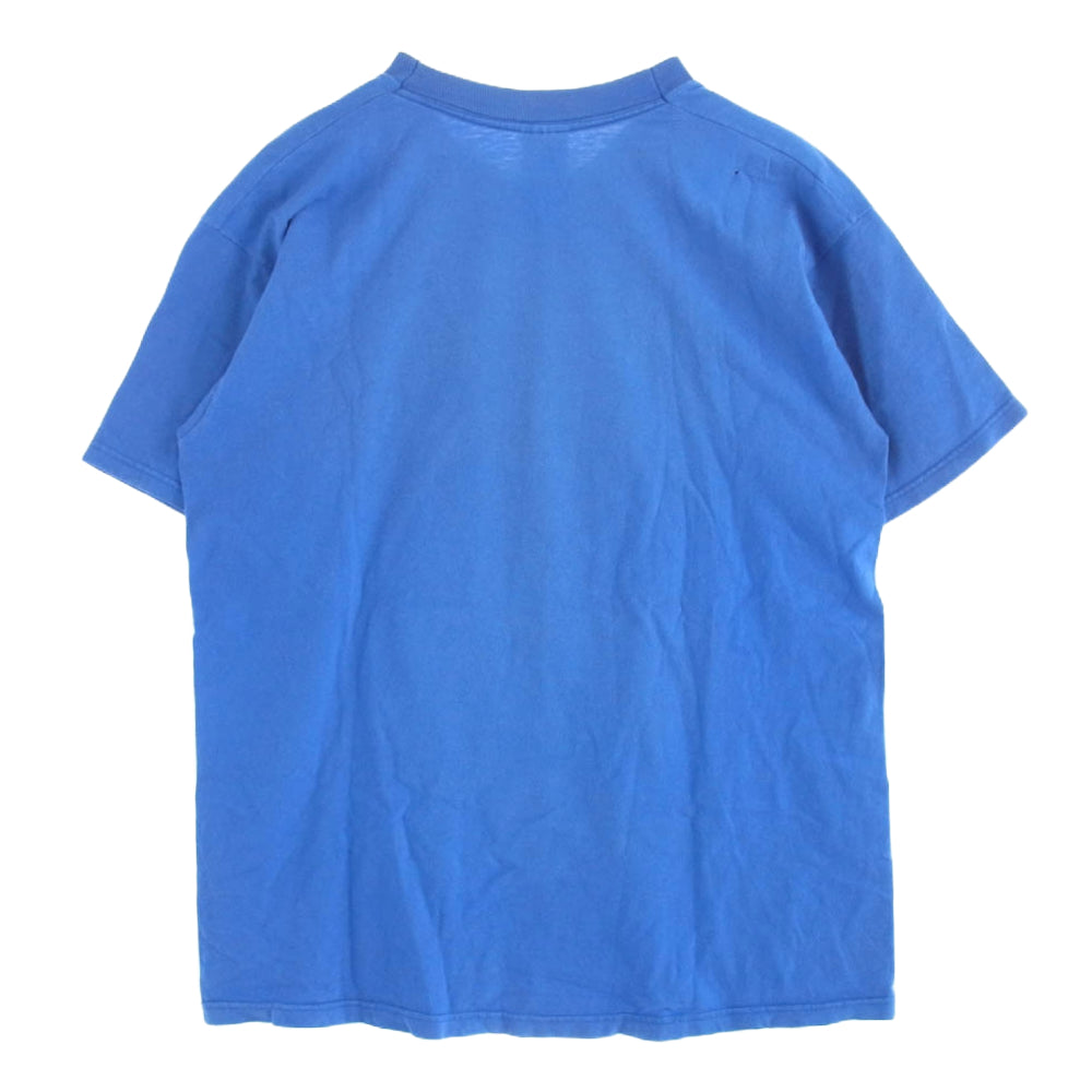ヴィンテージ FRUIT OF THE LOOM HEAVY 2枚タグ 90s～00s OUTRAGE アウトレイジ スター プリント Tシャツ ブルー系 L【中古】