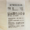THE NORTH FACE ノースフェイス NTW32345 レディース L/S Nuptse Cotton Tee ロングスリーブヌプシコットン Tシャツ オフホワイト系 M【中古】