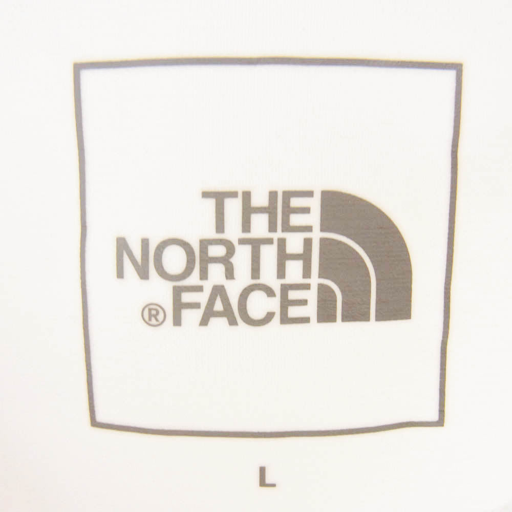 THE NORTH FACE ノースフェイス NT12260 L/S Airy Relax Tee ロングスリーブ エアリー リラックス Tシャツ カットソー ホワイト系 L【中古】