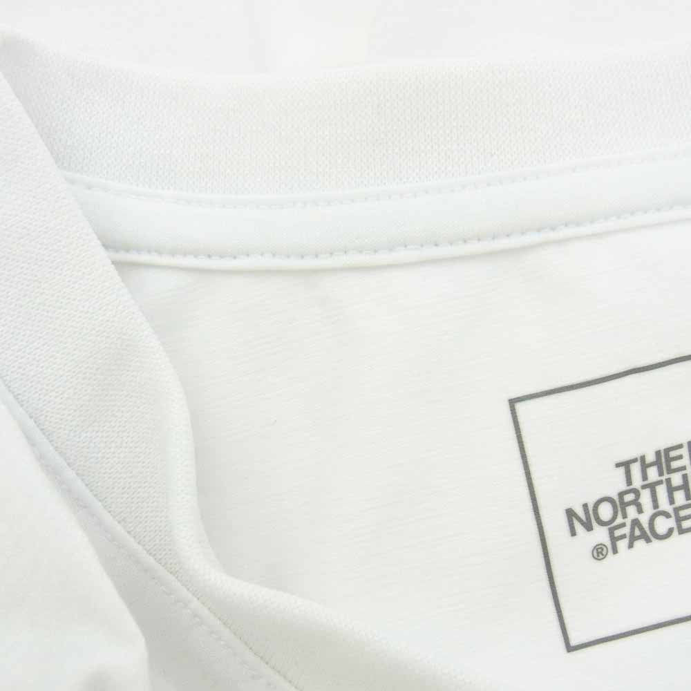 THE NORTH FACE ノースフェイス NT12260 L/S Airy Relax Tee ロングスリーブ エアリー リラックス Tシャツ カットソー ホワイト系 L【中古】