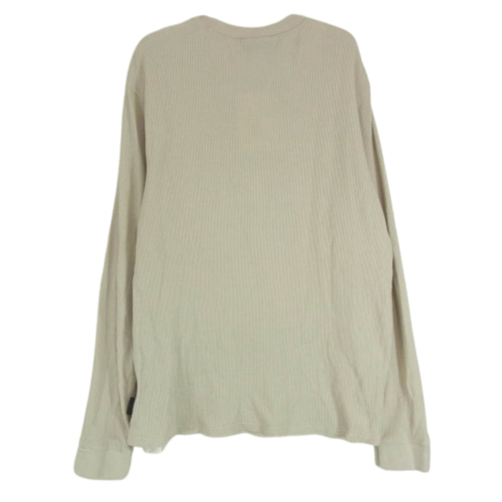 patagonia パタゴニア Work Waffle Crew ワーク ワッフル クルー 長袖 Tシャツ ベージュ系 M【中古】