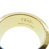 FENDI フェンディ FENDI IS FENDI FFロゴ リング ゴールド系 S 11.5号【中古】
