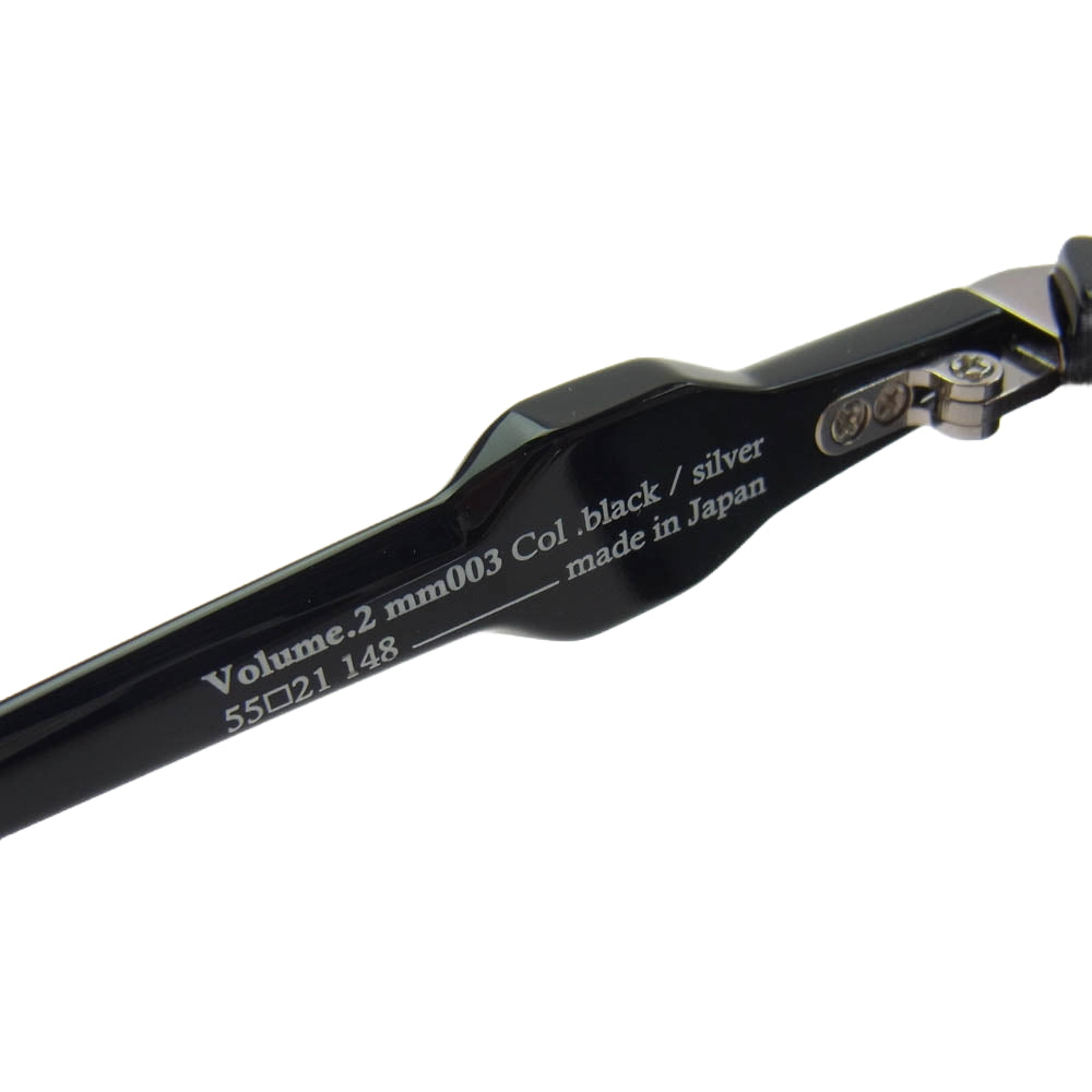 mastermind JAPAN マスターマインドジャパン MM003 Vol.2 サングラス ブラック系 55□21 148【中古】