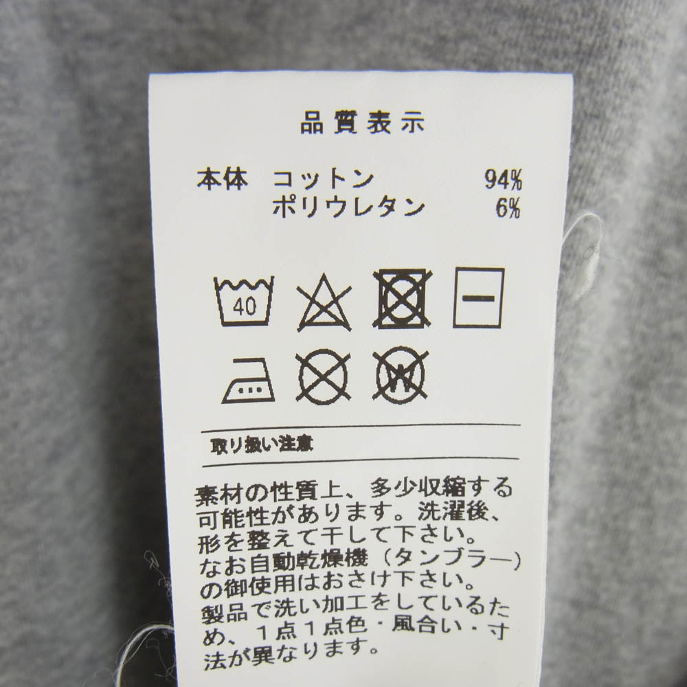 DESCENDANT ディセンダント CYLINDER TURTLE NECK LS タートルネック カットソー グレー系 3【中古】