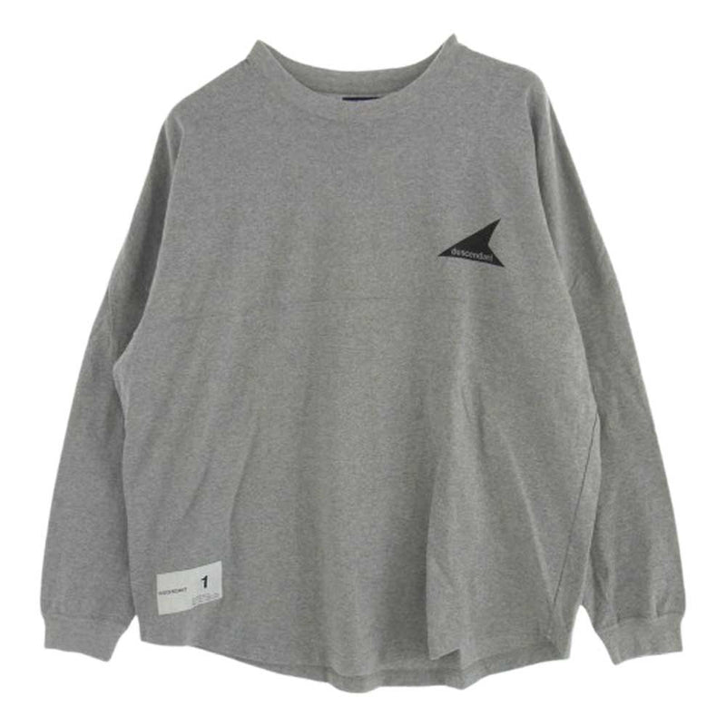 DESCENDANT ディセンダント CETUS JERSEY L/S カットソー グレー系 1【中古】