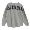 DESCENDANT ディセンダント CETUS JERSEY L/S カットソー グレー系 1【中古】