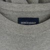 DESCENDANT ディセンダント CETUS JERSEY L/S カットソー グレー系 1【中古】