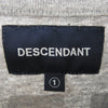 DESCENDANT ディセンダント CETUS JERSEY L/S カットソー グレー系 1【中古】