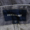 DESCENDANT ディセンダント DC-6 DENIM TROUSERS デニム トラウザー パンツ インディゴブルー系 2【中古】